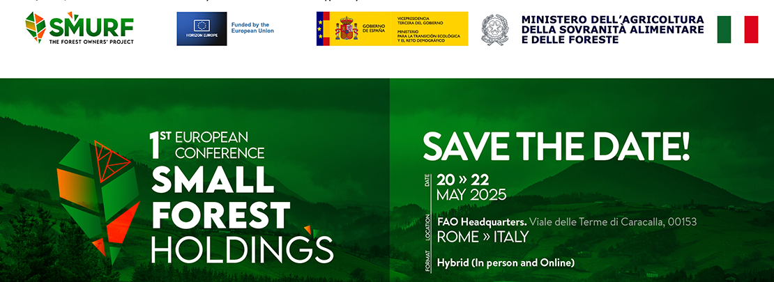 1ªConferenciaEuropeaPequeñasExplotacionesForestales 20 22MayRoma